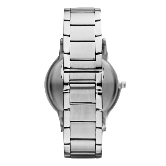 Emporio Armani Men's AR11180 Silver-Tone Stainless Steel Watch with Blue Dial - Image 8